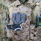 Phone Mount MOLLE Vest Plate Carrier Tactical Phone Holder, Quick Release Flip - Image 7