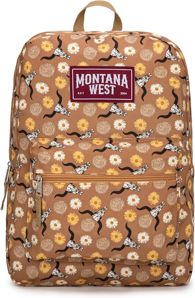 Montana West Backpack for Women Men 2 PCS Lightweight College Bookbags Casual - Image 7
