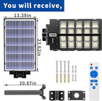 Ofuray Solar Street Lights Outdoor, Solar Security Flood Lights Parking Lot - Image 6