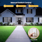 Onforu 2-Pack Adjustable Twin PAR Holder, Outdoor Flood Light Fixture Max 300W - Image 5