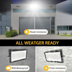 XYCN 800W 2pack LED Flood Lights, 3700 watt Equivalent 89500LM Super Bright - Image 5