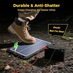 SUNAPEX 12V Solar Battery Charge: 8W Waterproof Portable Solar Panel Kit - Image 8
