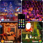 JMEXSUSS APP Controlled Color Changing Christmas Lights, 66ft 200 LED RGB - Image 4