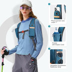 FIORETTO 10L Hiking Backpack for Women Men Mini Packable Backpack Lightweight - Image 2
