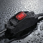 Outdoor Waterproof On/Off Switch Extension Cord, Heavy Duty 125v/250v Black - Image 5