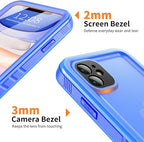 Cozycase Compatible with Waterproof iPhone 11 case, Built-in Screen Protector - Image 4
