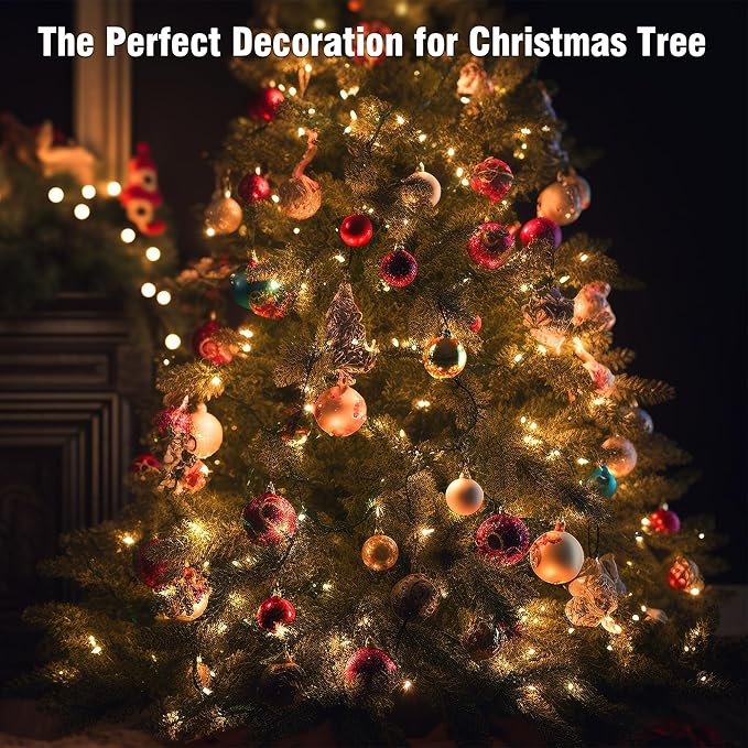 ASENEK Extra Long Christmas Tree Lights 197FT 600 LED Connectable 8 Modes - Image 4