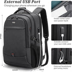 DUSLANG 17 Inch Laptop Backpack - Image 7