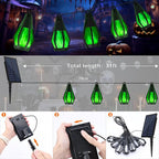 Solar String Lights for Outside, 21Ft Solar Patio Lights - Image 5
