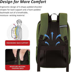 MAXTOP Deep Storage Laptop Backpack Business Anti-theft Backpacks College - Image 4