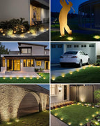 btfarm 16 Pack Solar Lights Outdoor, 8 LED Solar Ground Lights IP65 Waterproof - Image 7
