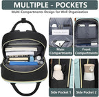 Laptop Backpack for Women Work Bookbag: 15.6 Inch College Backpacks - Image 3