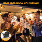 GvvooHome LED Outdoor String Lights 36FT Patio Lights - Image 4