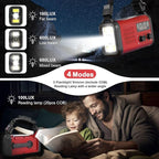Emergency Hand Crank Solar Radio 20000mAh - Image 3