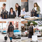 LOVEVOOK Laptop Backpack for Women Work Travel Backpack Business Commuter - Image 7