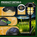 SOLPEX Solar Lights for Outside, Solar Outdoor Pathway Garden Lights Waterproof - Image 3