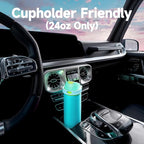 24 oz Insulated Water Bottle for Men: Meoky Stainless Steel Water Bottle - Image 7