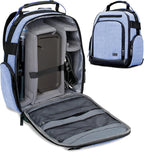 USA Gear Audio Equipment Backpack Fits Audio-Technica System 10, Shure BLX4 by USAGEAR
