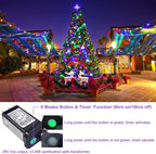 JMEXSUSS 200 LED Multicolor Christmas Lights Outdoor Waterproof, 66ft - Image 6