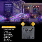 4 Pack Solar Fairy Lights 131.2Ft 400 LED, Twinkle Lights - Image 6
