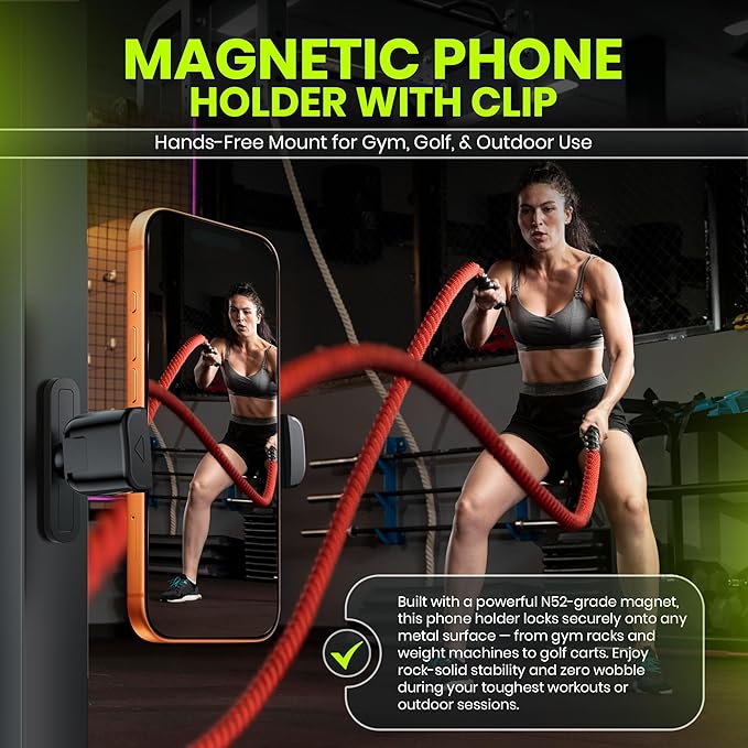 Magnetic Phone Holder for Gym - Image 2