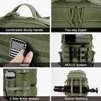Military Tactical Backpack 50L Large Day Backpack - Image 5
