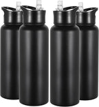 VEGOND 40 oz Insulated Water Bottle Bulk Stainless Steel Metal Water Bottles by VEGOND