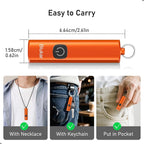 Blukar Rechargeable EDC Flashlight, Mini Keychain Flash Light - Image 5