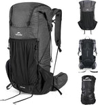 Naturehike 60L Rock 2.0 Upgraded Internal Frame Hiking Backpack by Naturehike