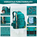 Maelstrom Hiking Backpack, 40L Waterproof Camping Daypack - Image 3