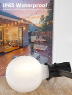 G40 Outdoor Globe Lights, 25FT Globe Christmas Lights - Image 5