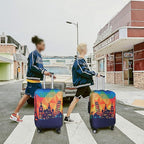 Explore Land Travel Luggage Cover Suitcase Protector Fits 18-22 Inch Case - Image 7
