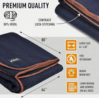 Large Military Wool Blanket - Image 6