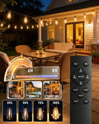 TW SHINE 100 FT Solar String Lights Outdoor, 31+2 LED Waterproof Shatterproof - Image 4