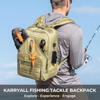 KastKing KarryAll Fishing Tackle Backpack - Image 2