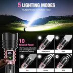 WdtPro Rechargeable LED Flashlights High Lumens, Super Bright 90000LM - Image 7