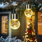SOLPEX 12 Pack Hanging Solar Lights Outdoor, Solar Outdoor Lights Decorative - Image 2