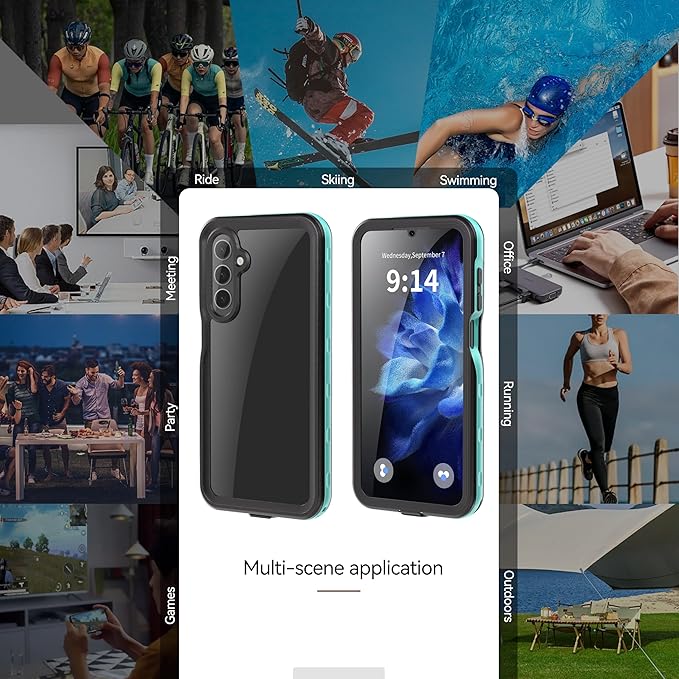 DINGXIN for Samsung Galaxy A16 5G Phone Case Waterproof IP68 Certified - Image 7