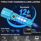 Banral Flashlights High Lumens Rechargeable, Super Bright Long Range Small - Image 6