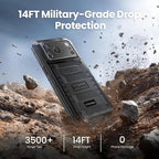 Mitywah for iPhone 17 Pro Max Waterproof Case, Military Metal Case - Image 4