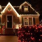 TW SHINE Red Christmas Lights, 2 Pack Total 40 FT 200 Count Incandescent - Image 3