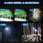 Rechargeable LED Flashlights 10000.00 High Lumens - Image 4
