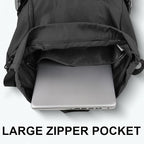 Drawstring Backpack with Mesh Pockets String Gym Bag Sackpack Sandproof Water - Image 5