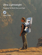 besrey Baby Backpack Carrier, Toddler Hiking Backpack - Image 7