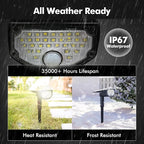 AloftSun Solar Motion Sensor Outdoor Lights, Waterproof Motion Sensor Spot - Image 7