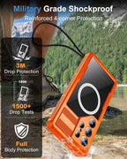 for Samsung Galaxy S26 Ultra Waterproof Case, Magnetic Heavy Duty Military - Image 4