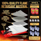 JJ CARE Fire Blanket – 4 Packs - Image 2