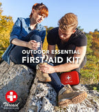 Mini First Aid Kit, 100 Pieces Water-Resistant Hard Shell Small Case - Image 6