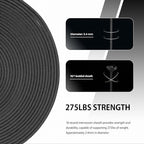 Abma Cord 2.4mm Paracord 275 100ft Nylon Rope 4 Strands Tactical Parachute Cord - Image 4