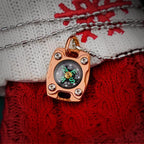 MecArmy Mini Titanium/Brass Compass, Waterproof IPX5 Pocket Compass - Image 5